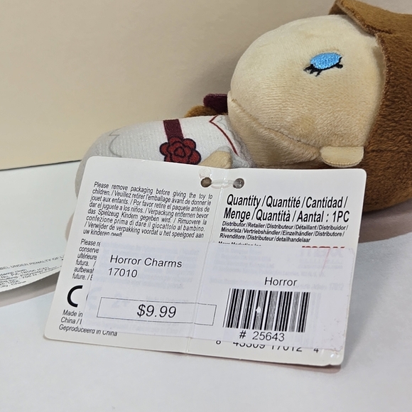 Yume Horror Annabelle Keychain Charm Plush Nwt - Picture 7 of 8